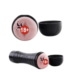 Silikon Fener Tipi Titreşimli Suni Vajina Mastürbatör