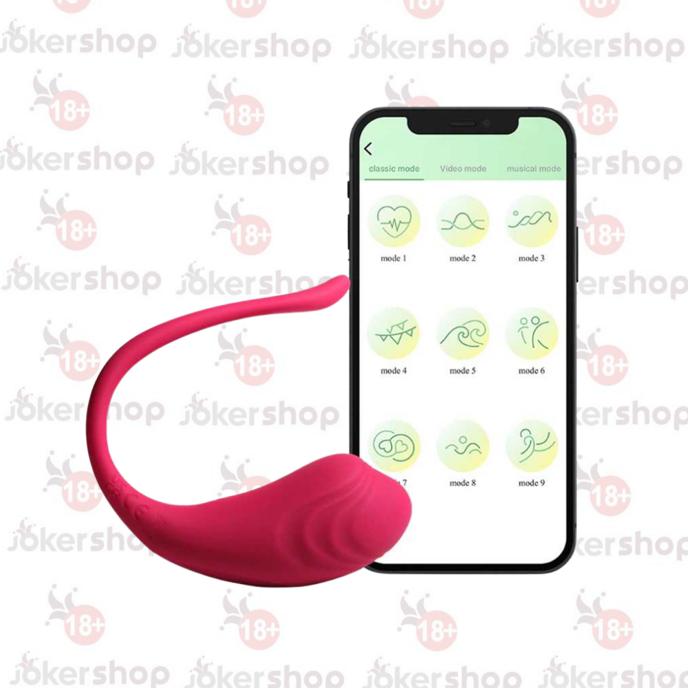 Telefon Kontrollü Modern Vibratör Pembe Pembe telefon kontrollü modern vibratör