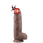 Yeni Nesil Çift Katmanlı 31 cm Realistik Dev Melez Dildo