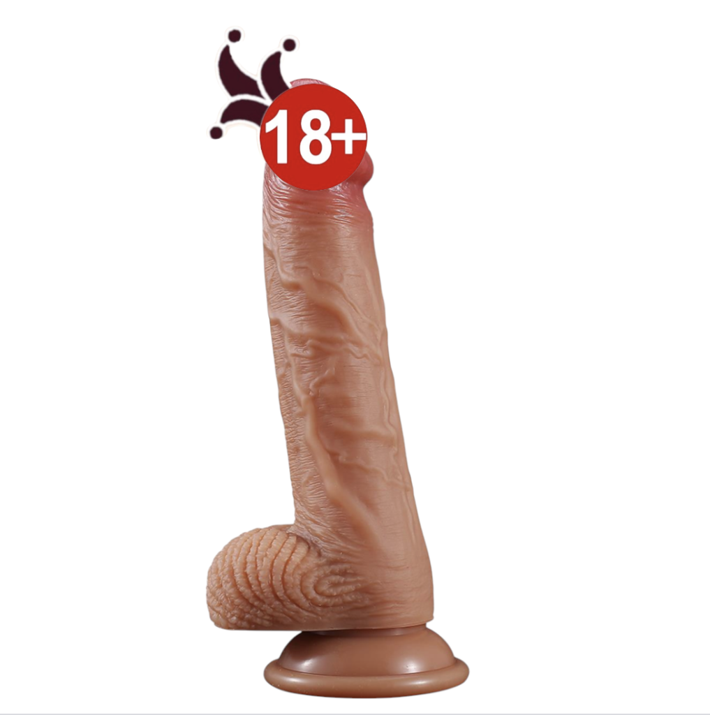 20 cm uzunlukta gerçek ten dokusunda realistik penis ürünü