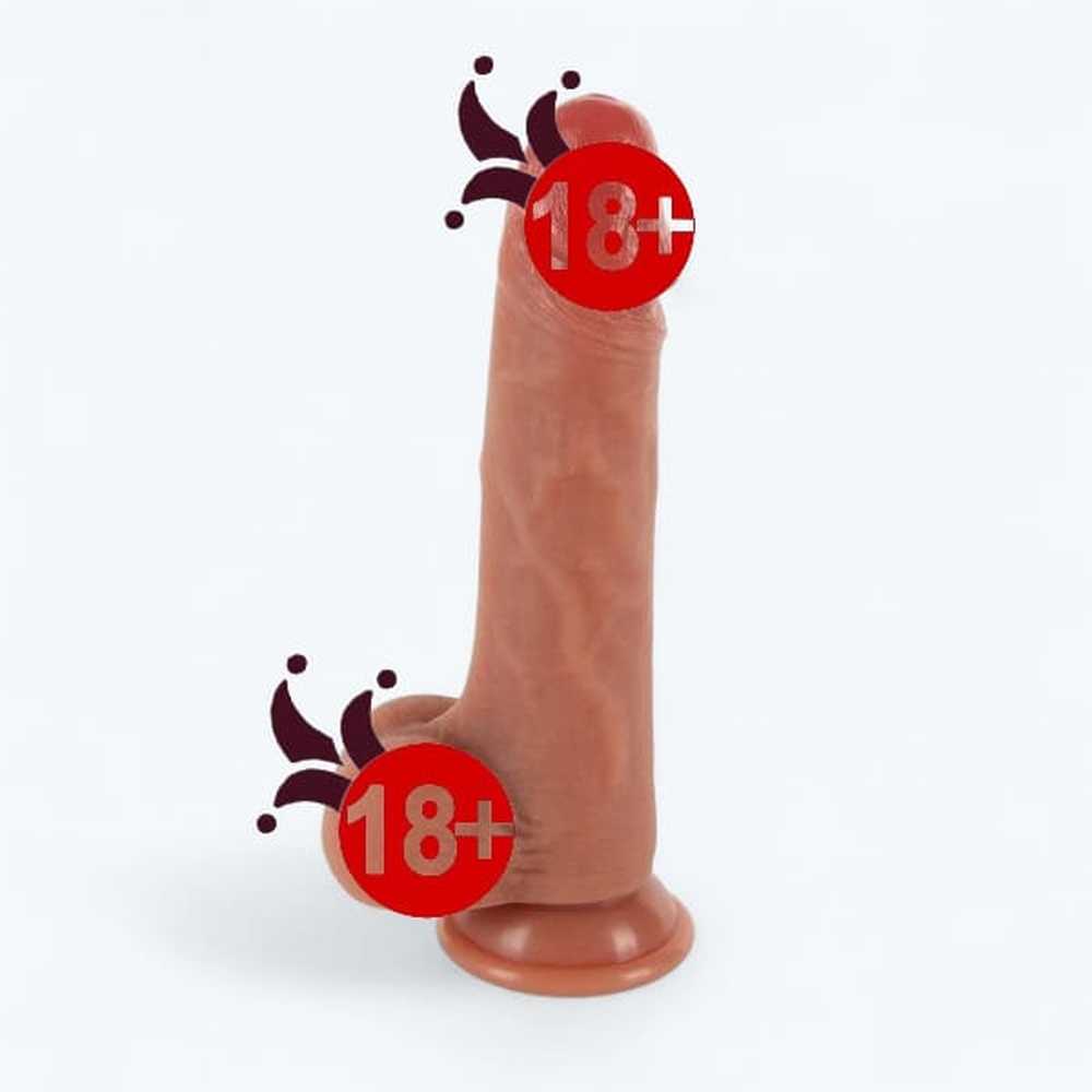 ergonomik tasarımlı özel yaşam ürünü – premium gerçekçi doku | gerçekçi esmer dildo 20 cm gerçekçi dokulu premium özel yaşam ürünü, ergonomik tasarıma sahip gerçekçi esmer dildo 20 cm