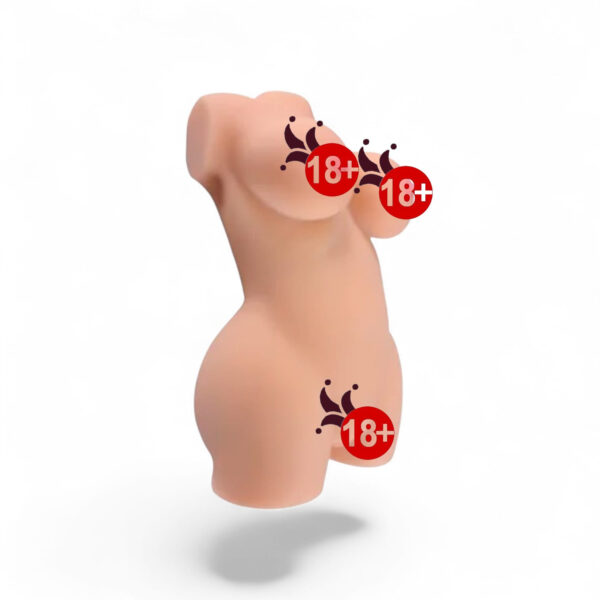 yarım vücut silikon seksi manken, gerçekçi tasarımlı silikon özel yaşam ürünü