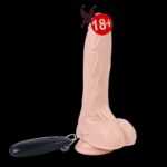 20,5 cm gerçekçi titreşimli dildo vibratör penis, doğal dokulu ve ergonomik tasarım