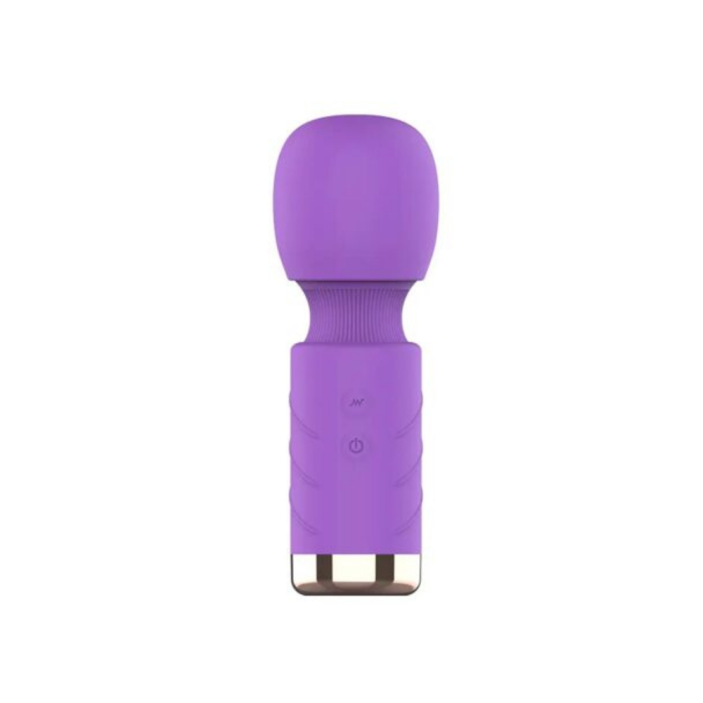 Mor renkli modern mini wand vibratör modeli