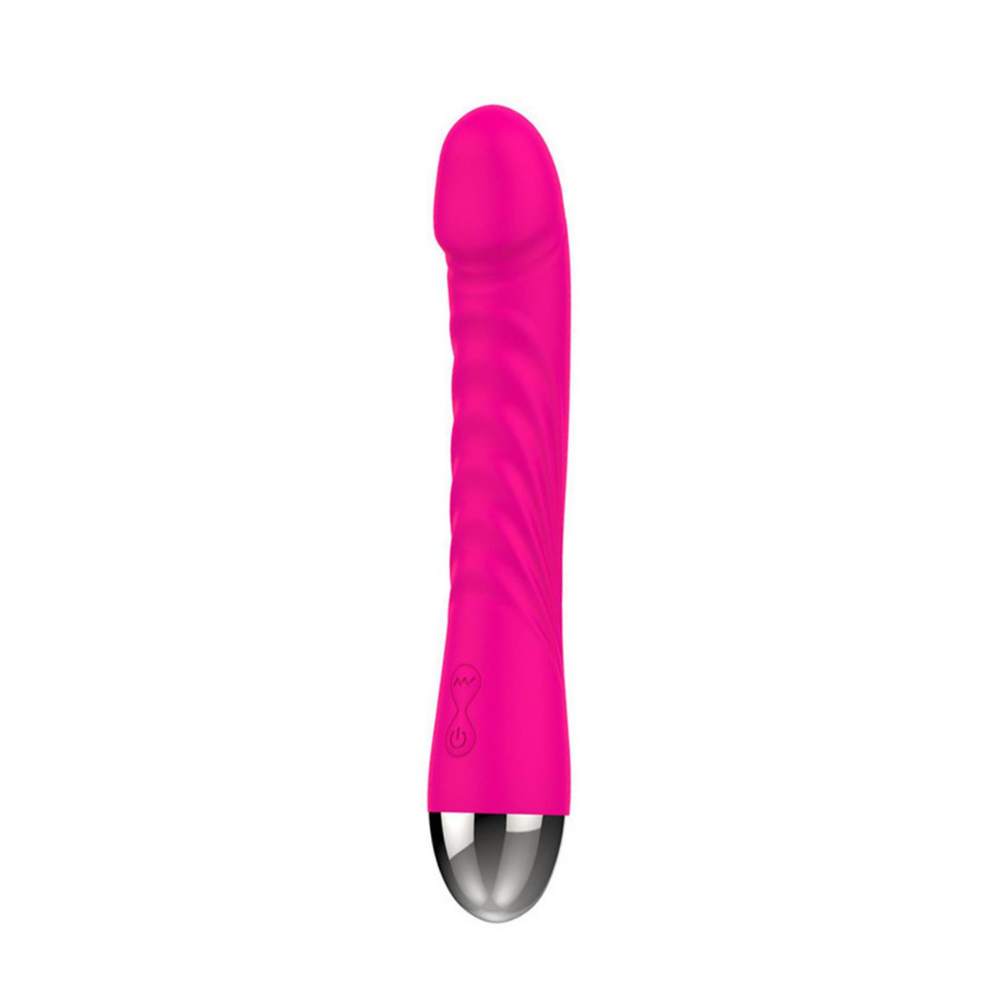 Rose renkli g nokta uyarıcı ergonomik vibratör