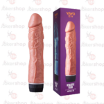 20 cm gerçekçi titreşimli vibratör, 18 cm kullanılabilir uzunluk, 4 cm çap, ayarlanabilir titreşim hızına sahip pilli masaj vibratörü.