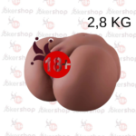 Anal vajinal titreşimli ısıtmalı melez kalça yetişkin ürünü