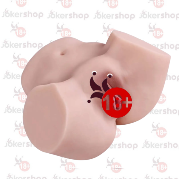 Realistik anal vajinal titreşimli ısıtmalı kalça 4.5 kg