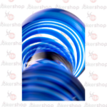Çift taraflı 17 cm cam yapay penis dildo