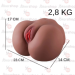 Anal vajinal titreşimli ısıtmalı melez kalça yetişkin ürünü