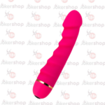 Elde tutulan 16 cm pembe renkli 20 titreşimli silikon vibratör