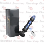 Uzaktan kumandalı 10 mod titreşimli siyah anal vibratör